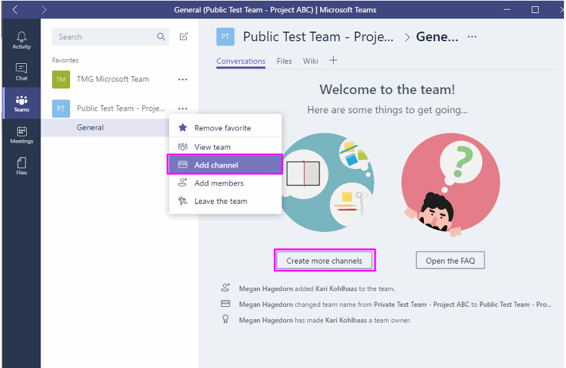 How do channels work in microsoft teams - trafficpoi