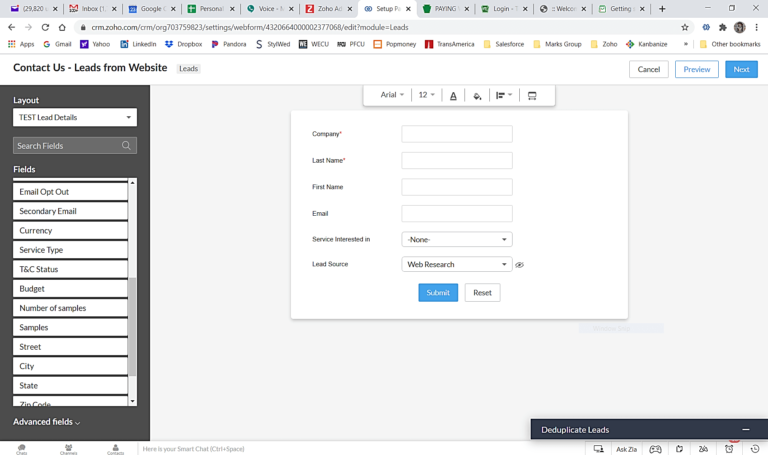 What Is A Zoho CRM Webform? - The Marks Group | Small Business ...